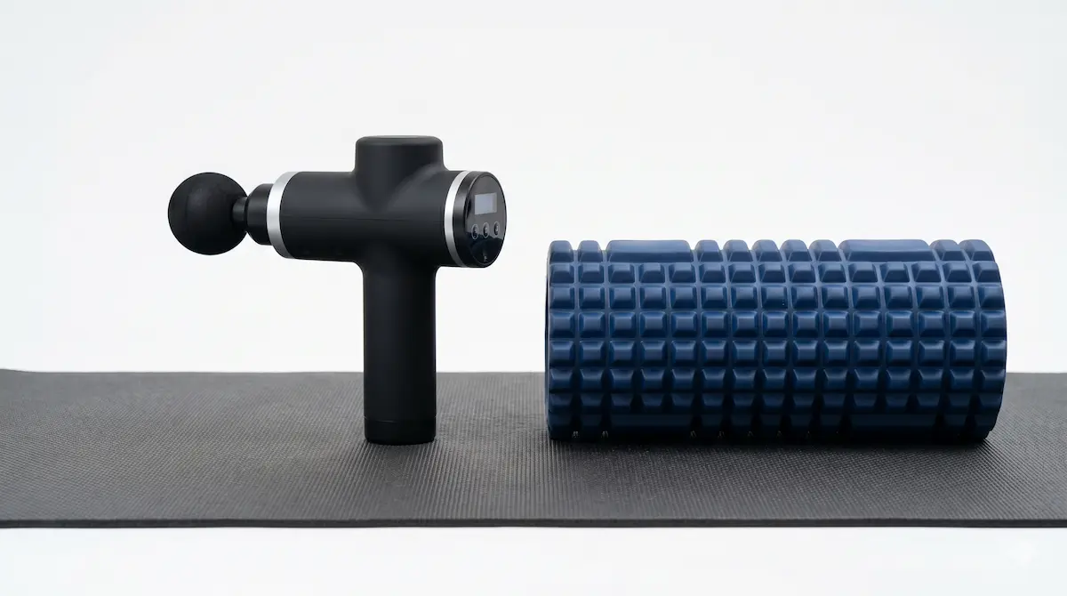 pistolet massage ou foam roller comparatif lequel choisir